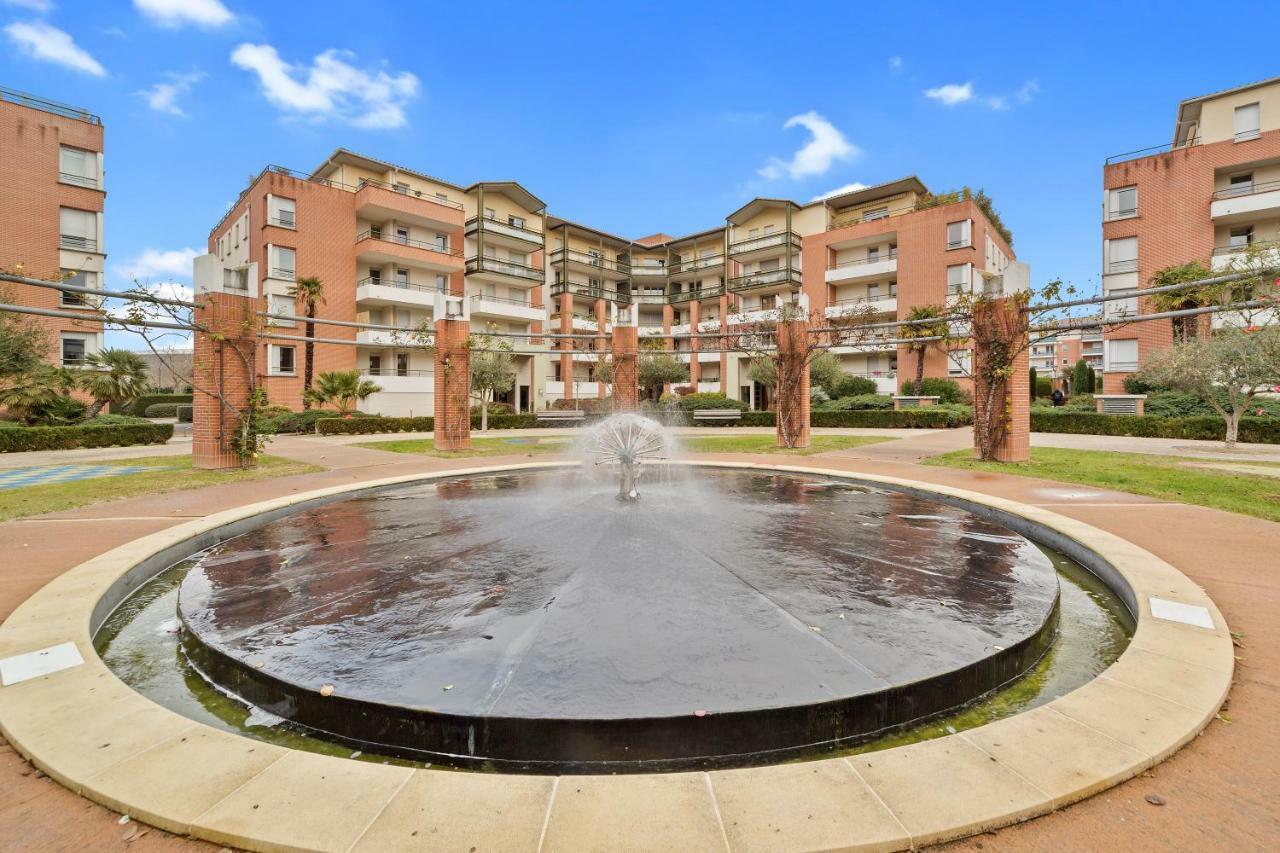 L Oasis Studio Proche Hopital Et Aeroport Piscine Parking &Netflix Toulouse Luaran gambar